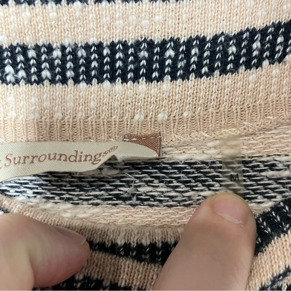 Soft Surroundings‎ striped Marianna tunic size medium - Picture 8 of 8